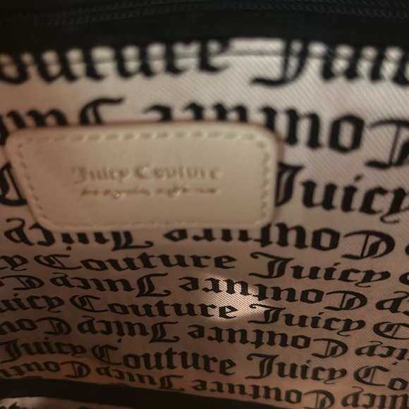 NWT Juicy Couture Winter White Backpack with large front zipper pocket. - Picture 8 of 9